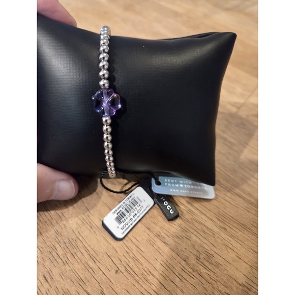 Nogu Jewelry - NWT Nogu silver bracelet w/ charm